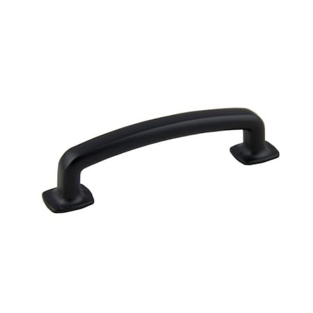 Crown 4-1/2" Vail Cabinet Pull with 3-3/4" Center to Center Matte Black Finish CHP86373BK